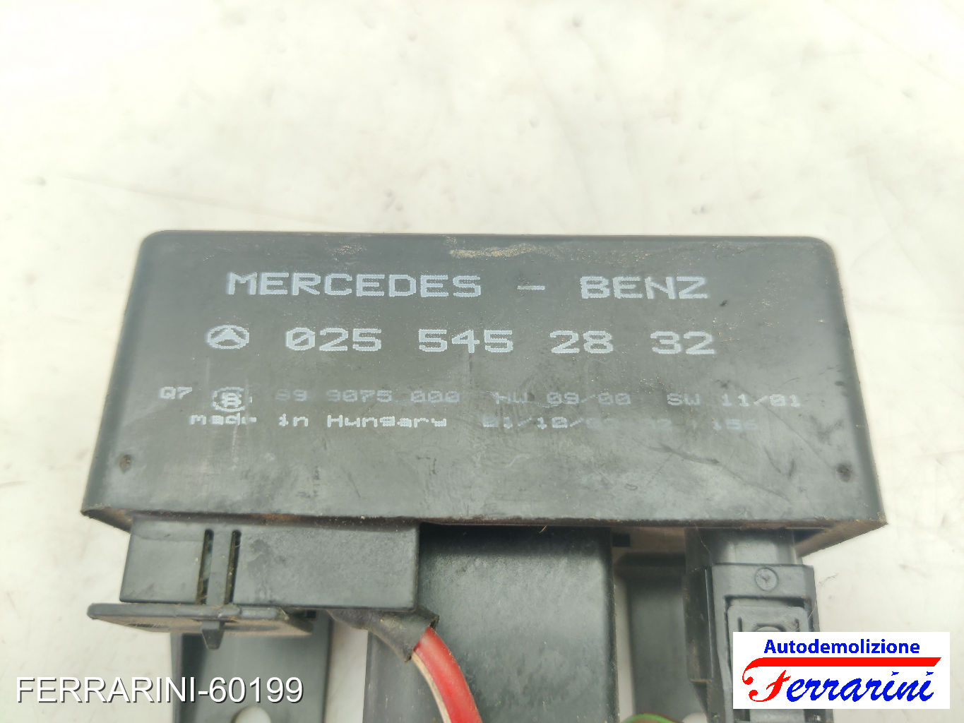 Centralina Candelette MERCEDES CLASSE C W203 C 220 CDI 2000-2007 0255452832
