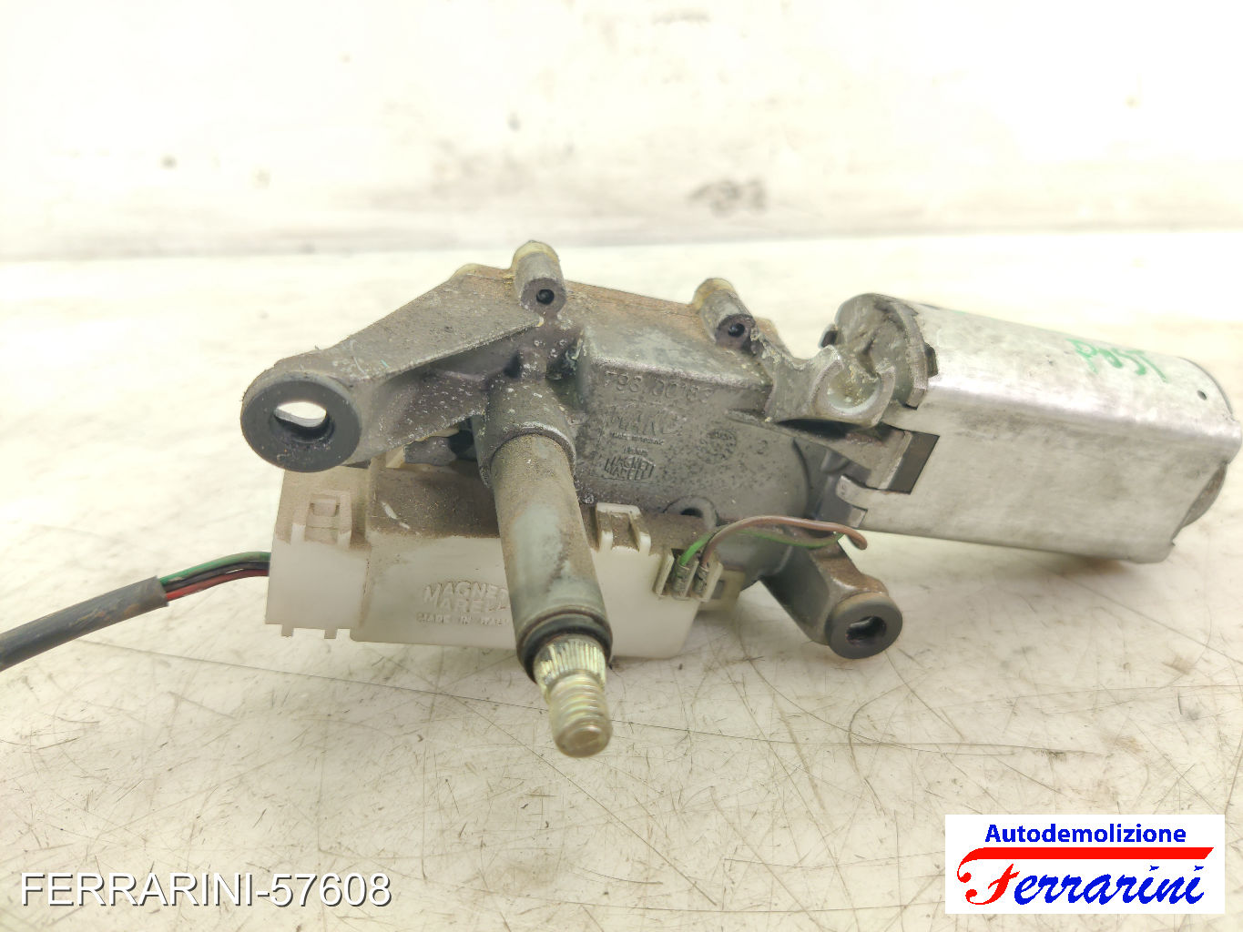 Spazzacqua Motorino Tergicristallo FIAT DOBLO 119, 223 2003-2010 posteriore 11