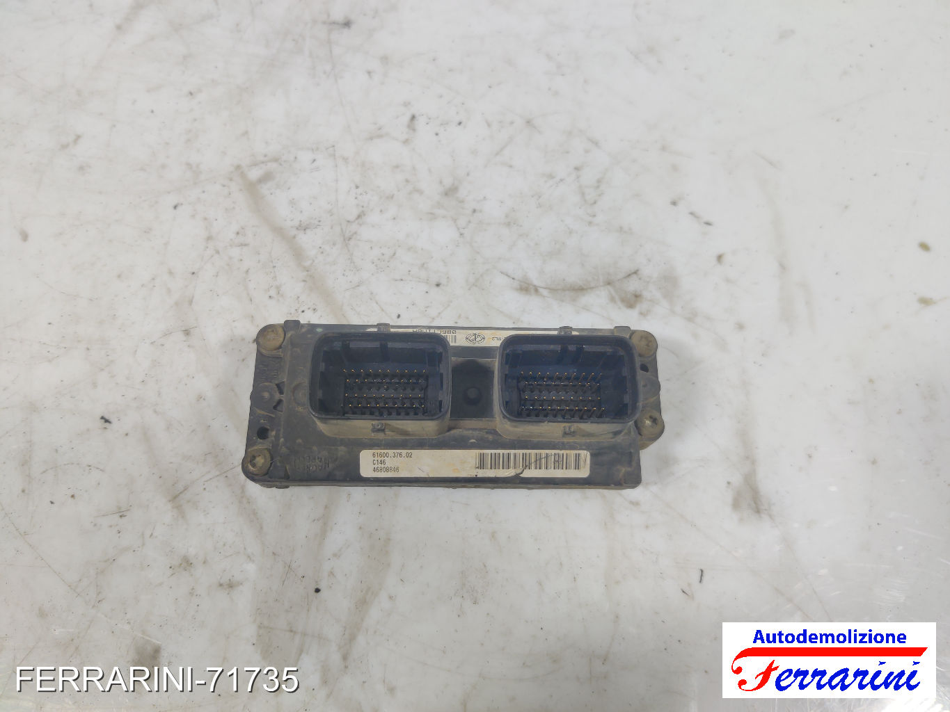 Centralina Motore FIAT PUNTO 188 1.2 60 1999-2010 46808846, 73501283, 55181132 8