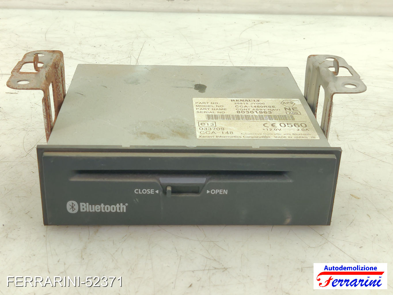 Stereo Radio RENAULT KOLEOS 1 HY 2008-2023 25915JY000, CCA1480RSE 9