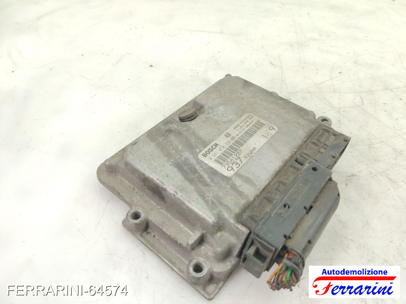 Centralina Motore ALFA ROMEO 147 937 1.9 JTD 2001-2010 73501227, 55185365