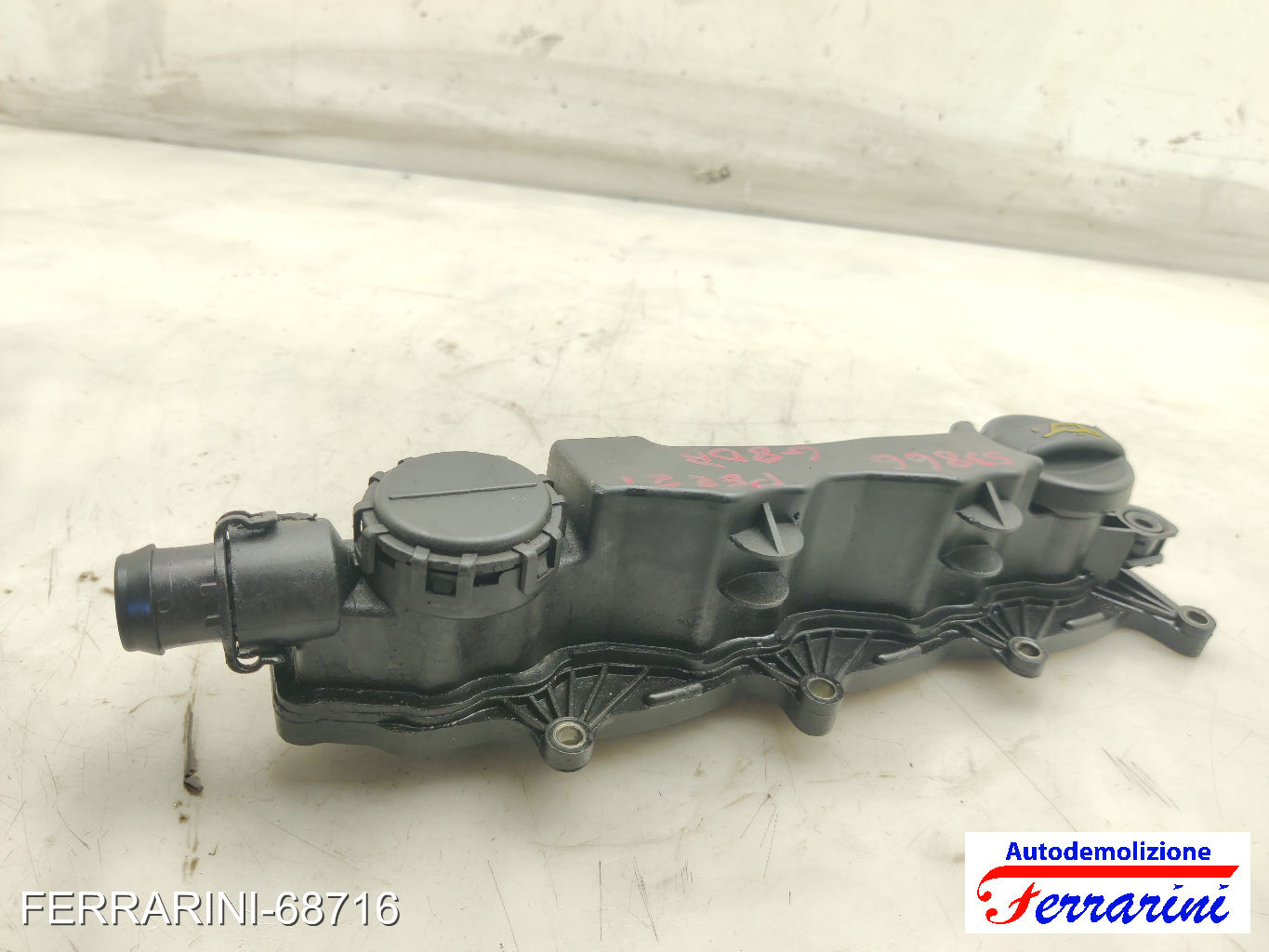 Coperchio Punterie Valvole FORD C-MAX DM2 1.6 TDCI 2007-2010 3M5Q6K271AC, 53860