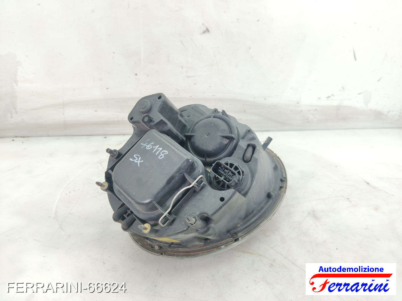 Faro Anteriore MINI - R50, R53 2003-2006 sinistro, sx 63126961345, 63127198729