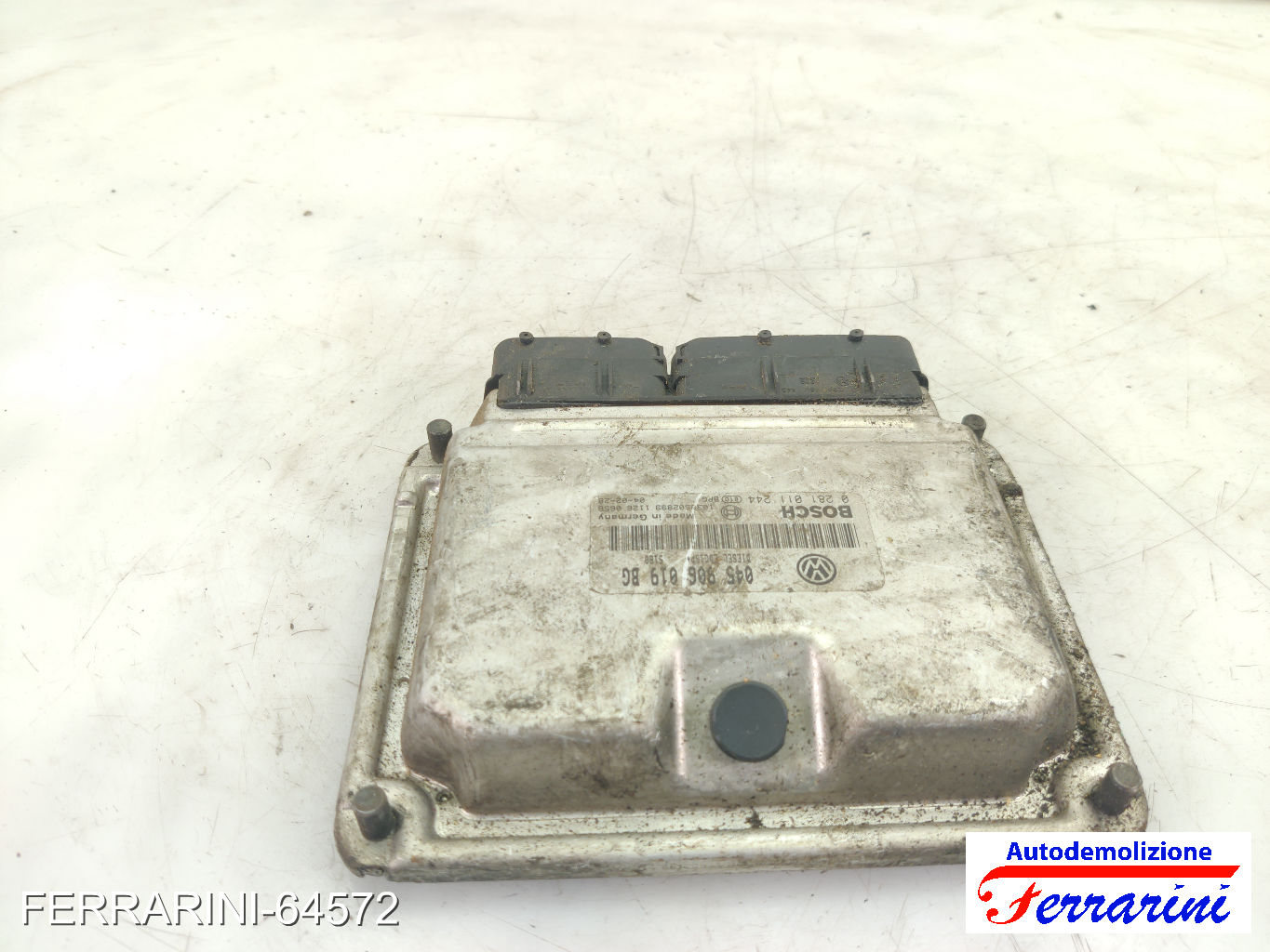 Centralina Motore AUDI A2 8Z0 1.4 TDI 2000-2005 045906019BG, 0281011244