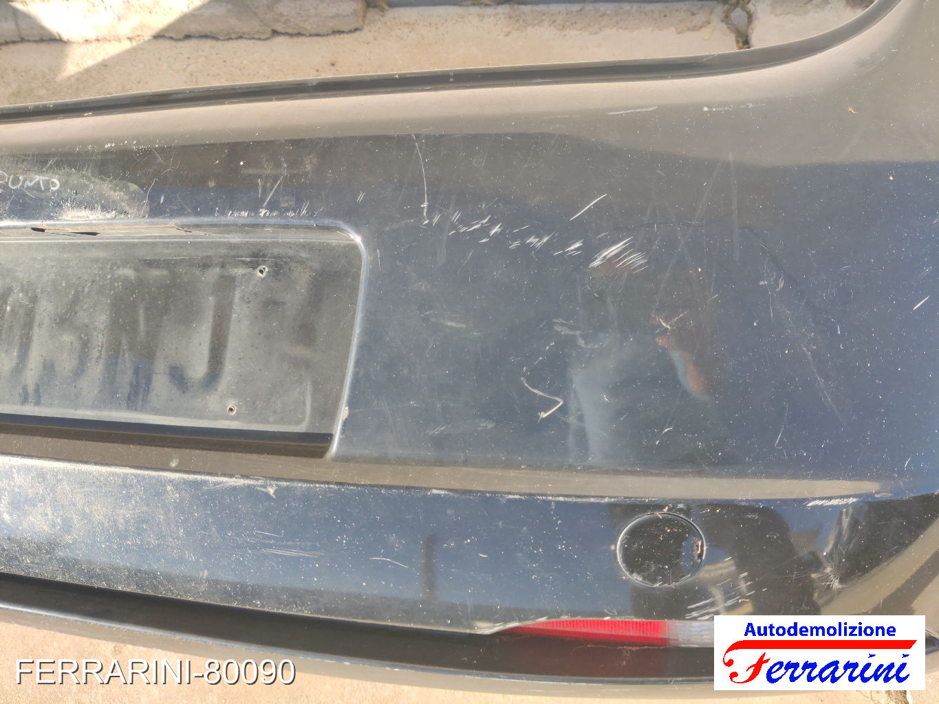 Paraurti FIAT GRANDE PUNTO 199 2005-2013 Retro 71777606, 0103121, 735418961