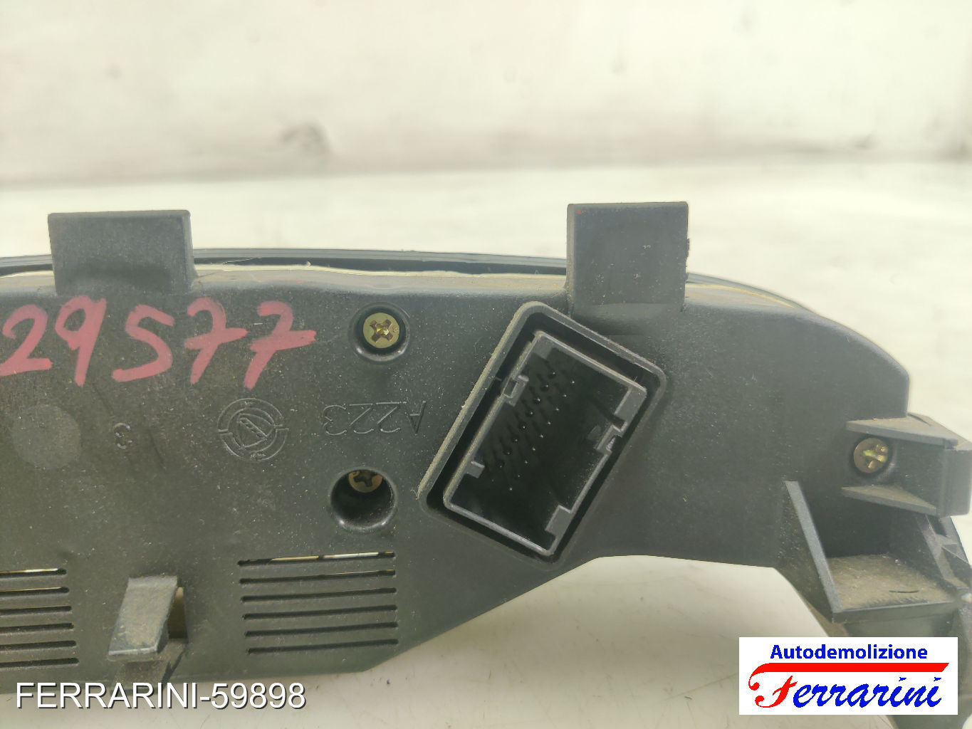 city sbrinatore Consolle Centrale Cruscotto FIAT PUNTO 188 1999-2010 735268024