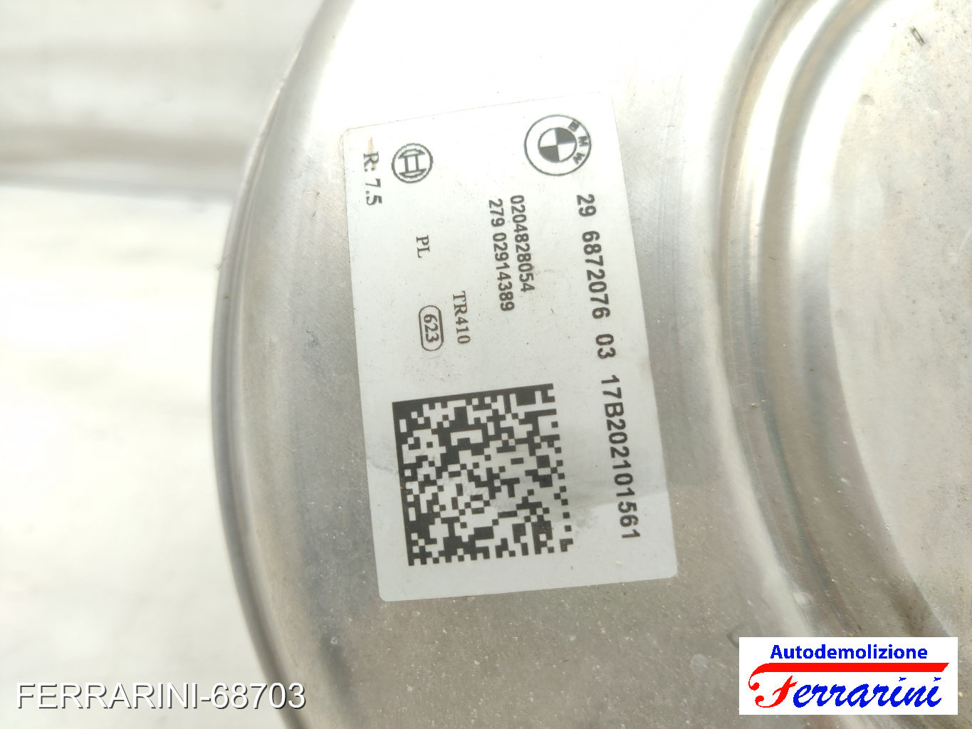 Servofreno BMW X1 F48 SDRIVE 18D 2015-2023 34336872076, 34336883134, 6872076 10