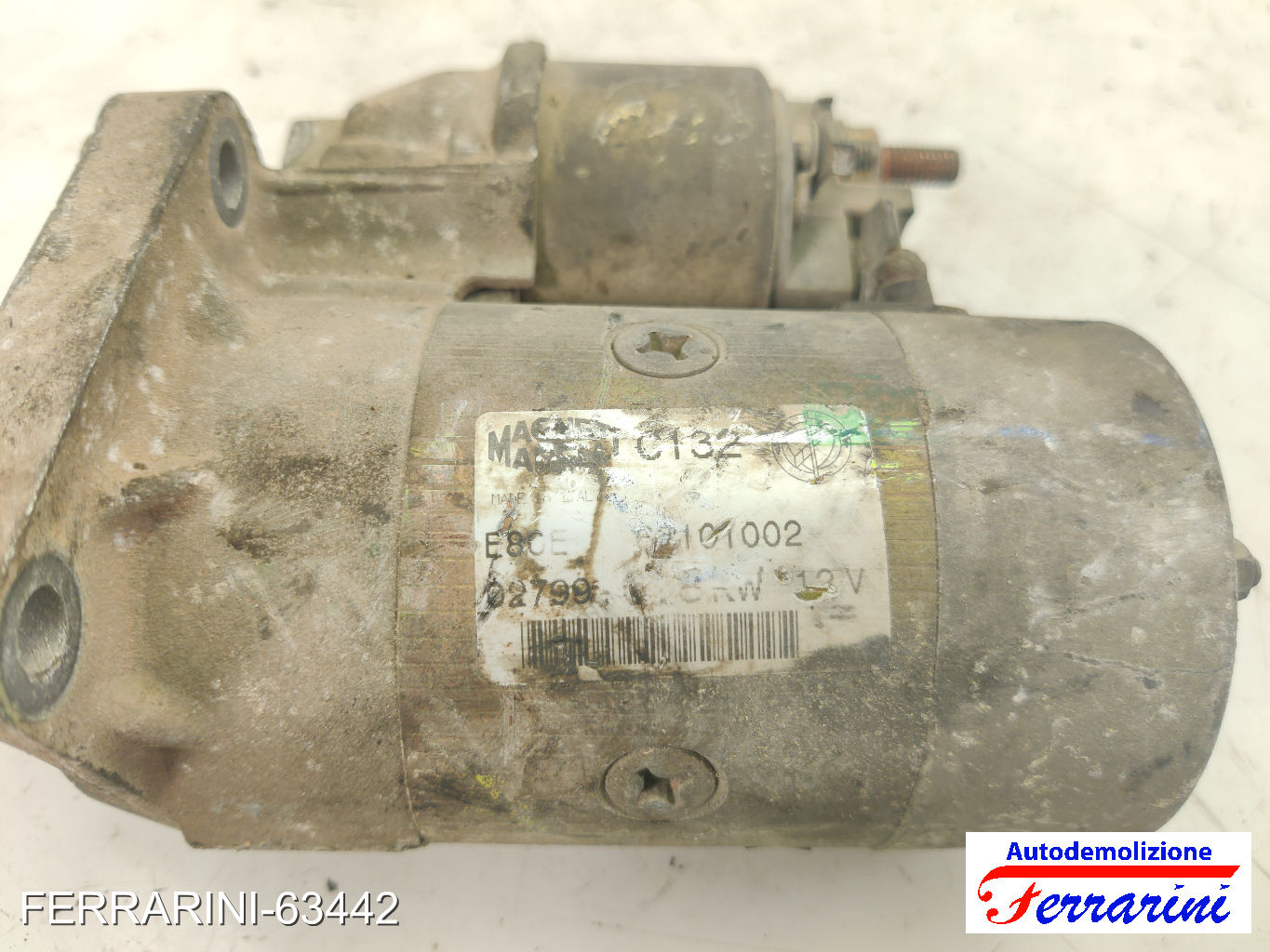 Motorino Avviamento FIAT 500 312 1.2 2007-2023 46758419, 51890631, 46473784 8