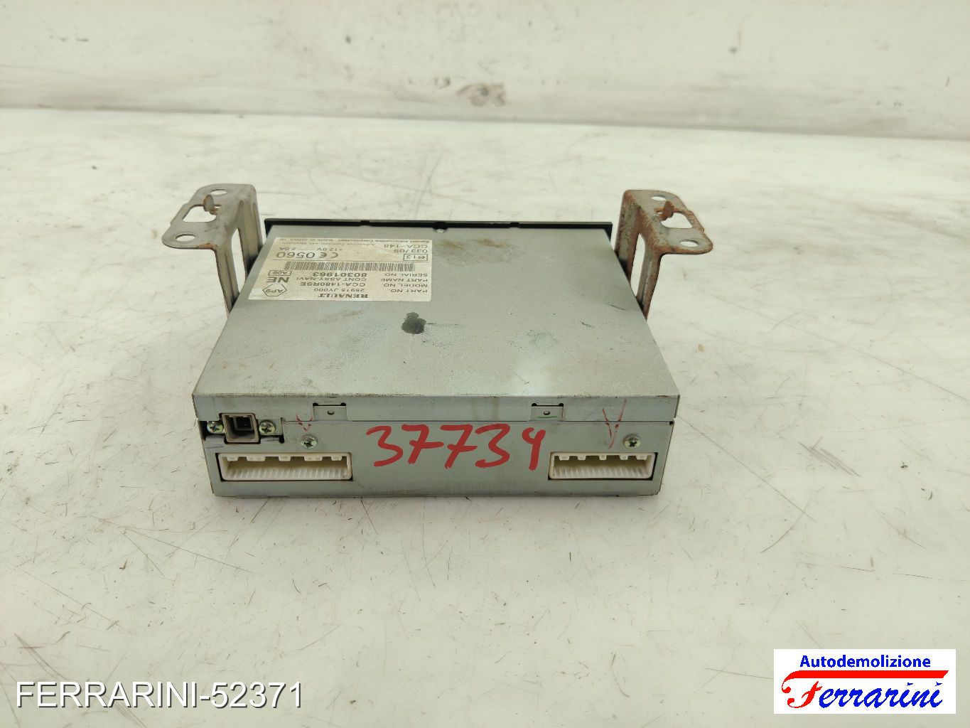Stereo Radio RENAULT KOLEOS 1 HY 2008-2023 25915JY000, CCA1480RSE 6
