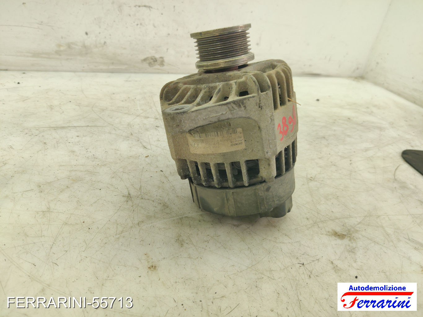 Alternatore FIAT STILO SW 192 1.9 D MULTIJET 2005-2008 51727338, MS1012100870 6