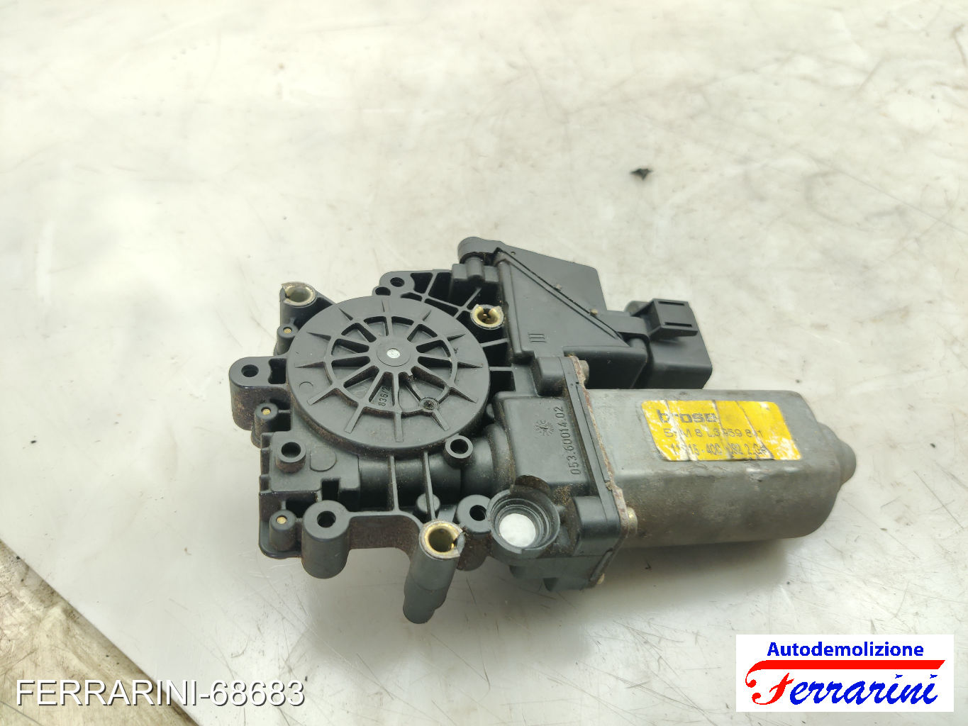 Motorino Alzavetro AUDI A4 AT 8D5 1.9 TDI 1996-2001 8D0959802E, 8D0959802G