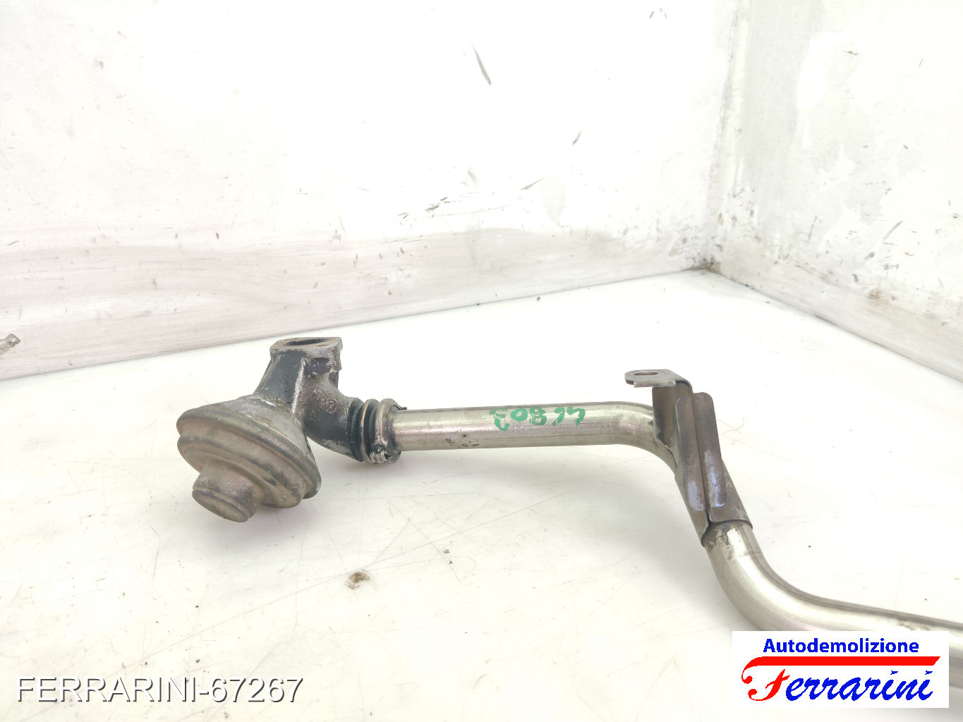 tubo tubazione egr CITROEN C2 JM 1.4 HDI 2003-2009 1628XV, 9641052380 7