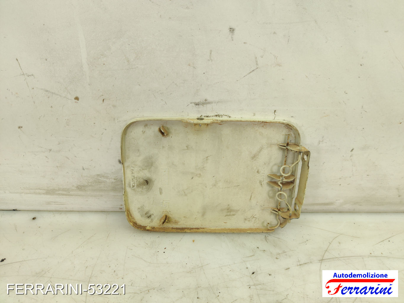 Sportellino Carburante FIAT PANDA 141 1992-1996 249 BIANCO BANCHISA