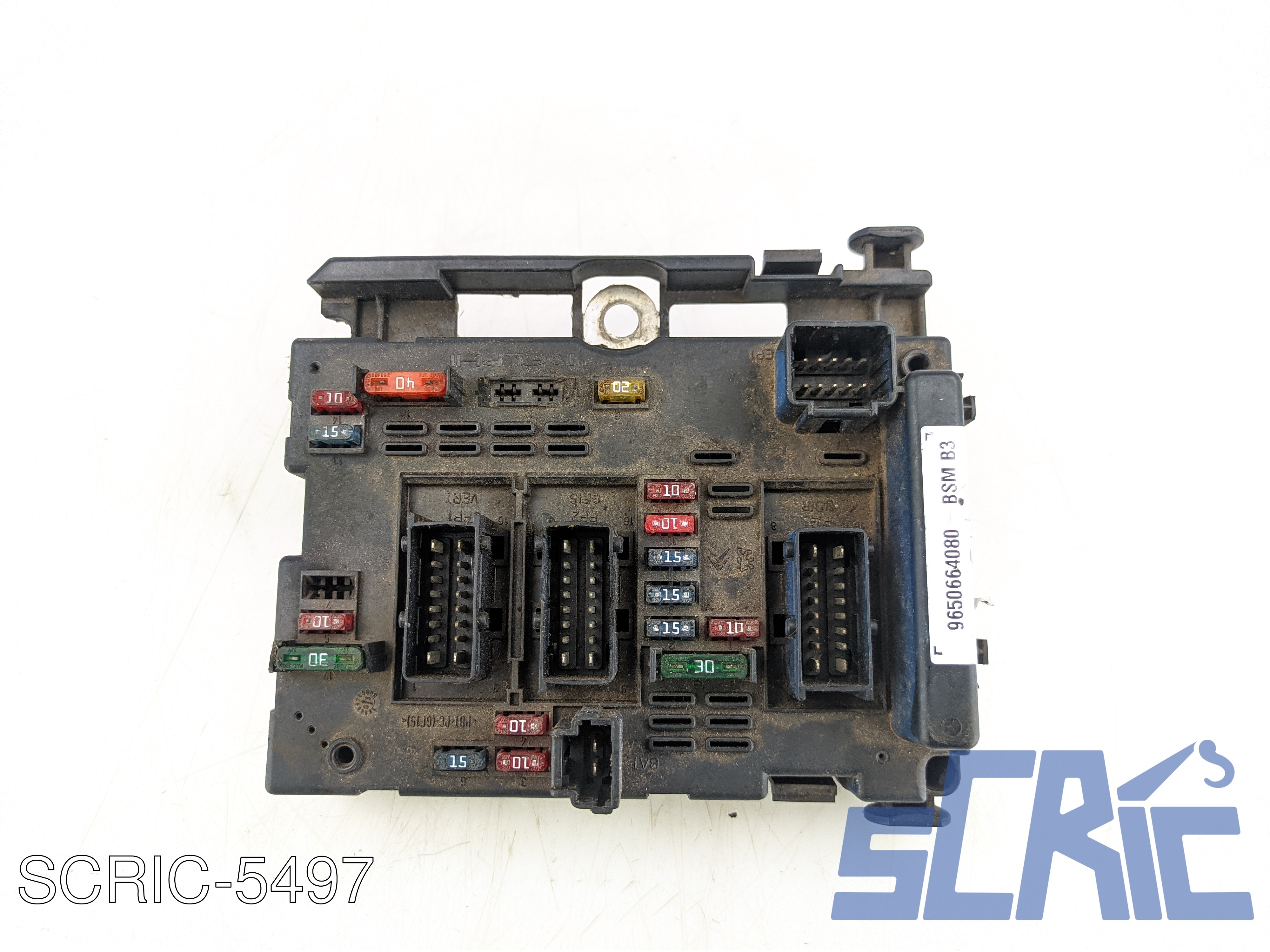 Body Computer CITROEN BERLINGO M 1.9 D 70 1999-2011 9650664080, 6500Y1, 6500Y3