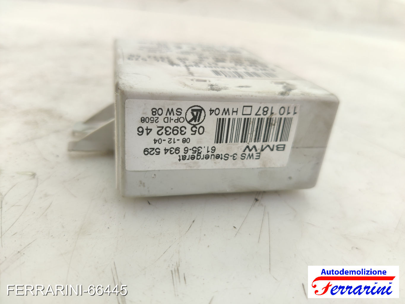 Centralina Immobilizzatore MINI - R50, R53 2003-2006 61356934529, 05393246