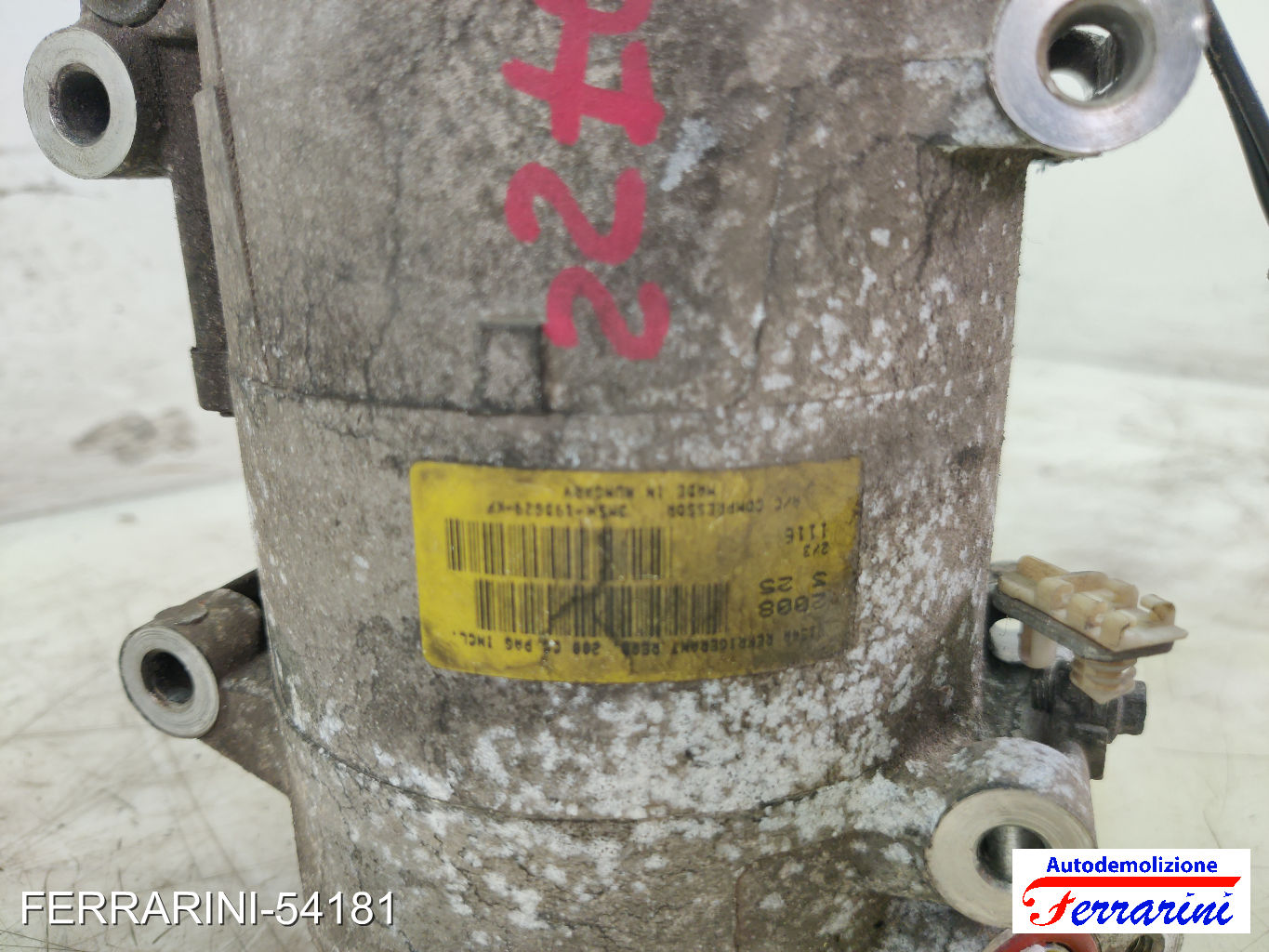 Compressore Clima FORD C-MAX DM2 1.6 TDCI 2007-2010 1677171, 3M5H19D629SA