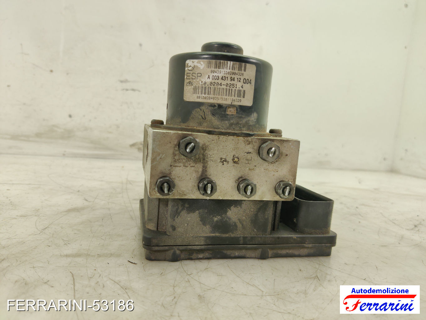 Centralina Pompa Abs MERCEDES CLASSE C W203 C 220 CDI 2000-2007 A2095450232