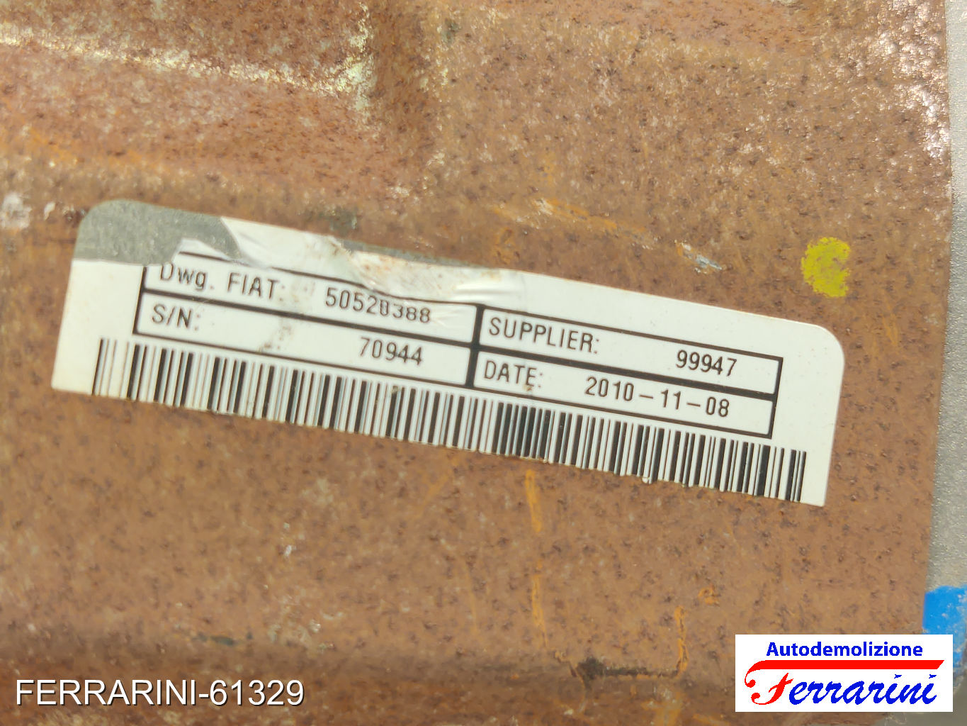city servosterzo Canna Piantone Sterzo ALFA ROMEO MITO 955 2008-2015 50520388