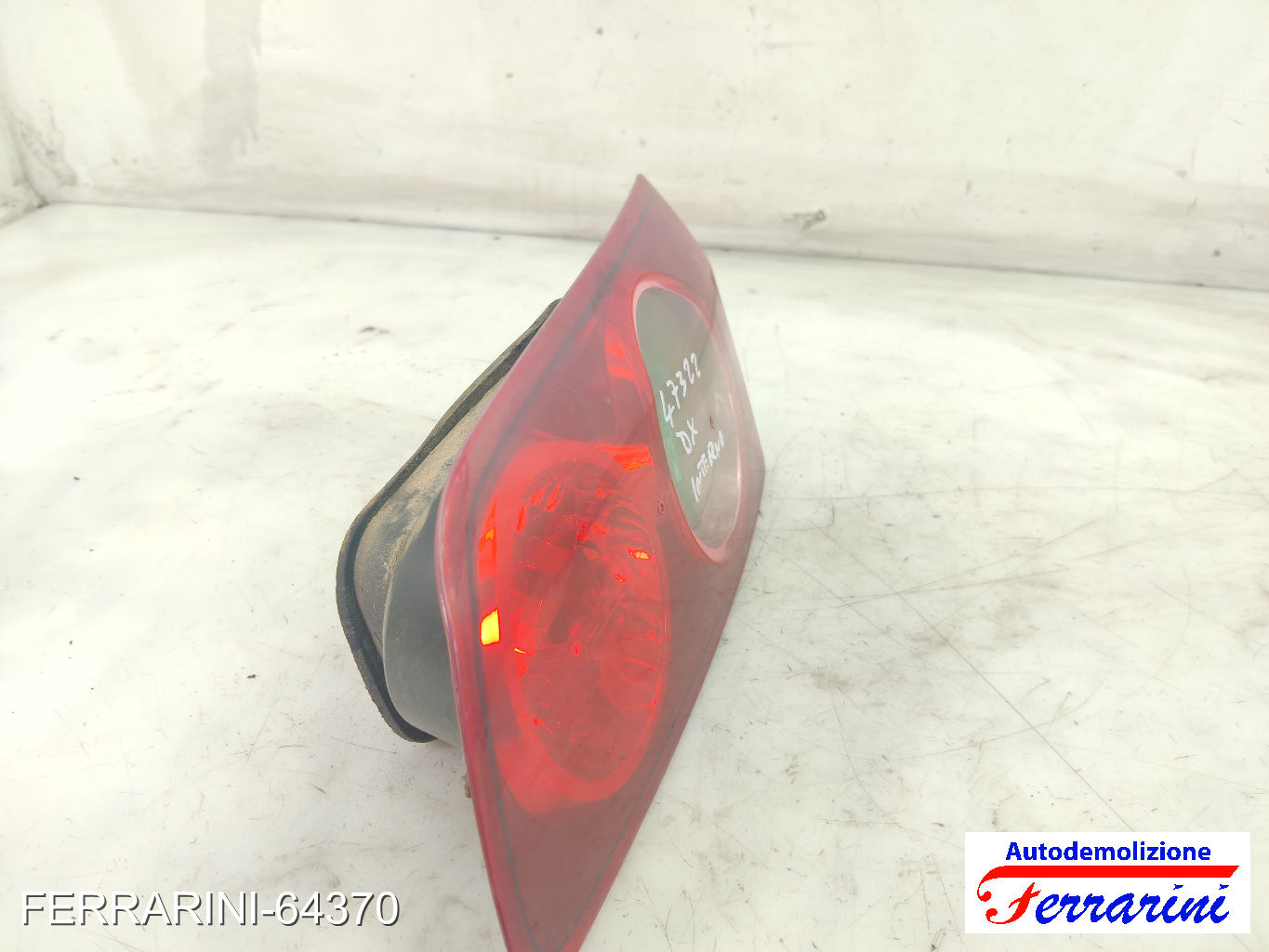 Fanalino Stop Posteriore FIAT SEICENTO 600 187 1998-2010 destro, dx, posteriore 8