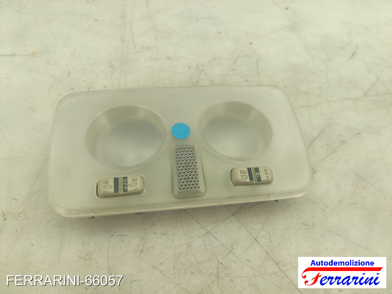 Plafoniera FIAT PUNTO EVO 199 2009-2012 anteriore, frontale centrale, ant