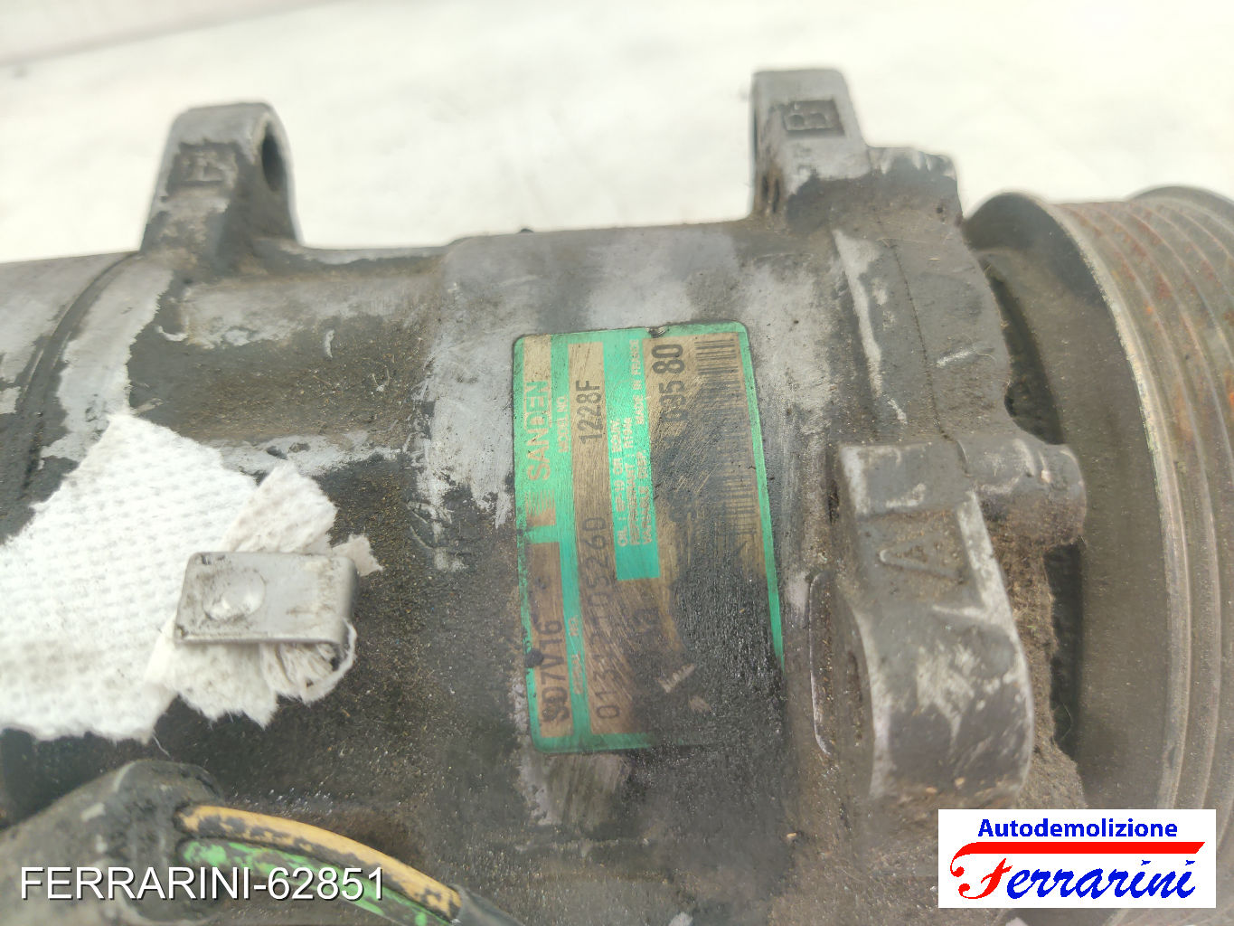 Compressore Clima RENAULT KANGOO KC0/1 1.6 16V 2001-2023 926000097R, 926006229R 7
