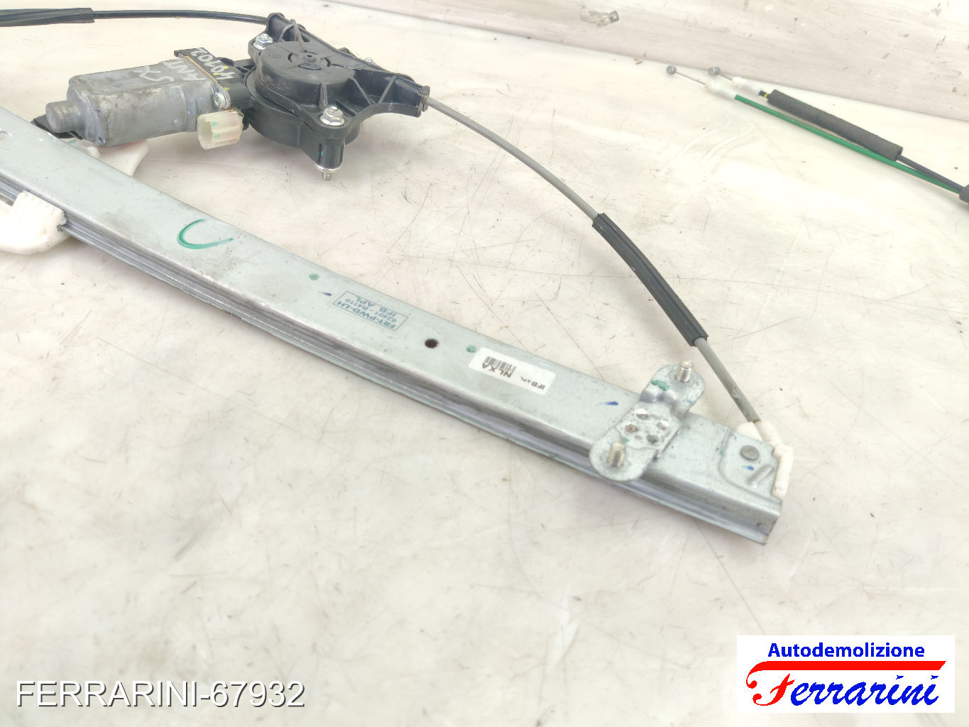 Alzavetro HYUNDAI I10 BA, IA 2013-2023 sinistro, sx, frontale, anteriore 12