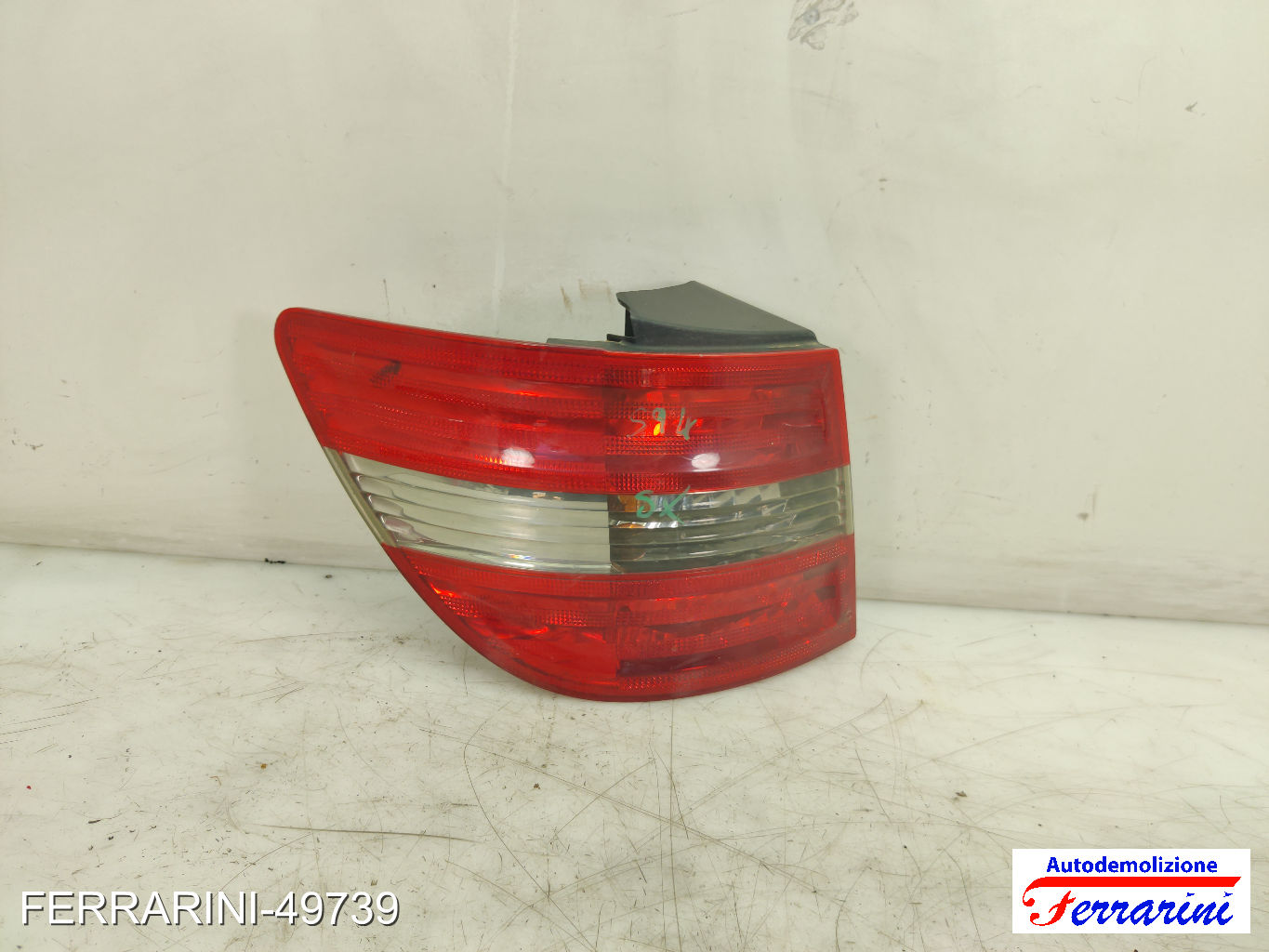 Fanalino Stop Posteriore MERCEDES CLASSE B W245 2005-2011 sinistro, sx 10