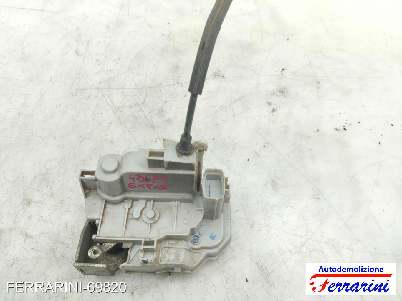 Serratura Porta LANCIA DELTA 3 844 2008-2014 sinistro, sx, posteriore, post
