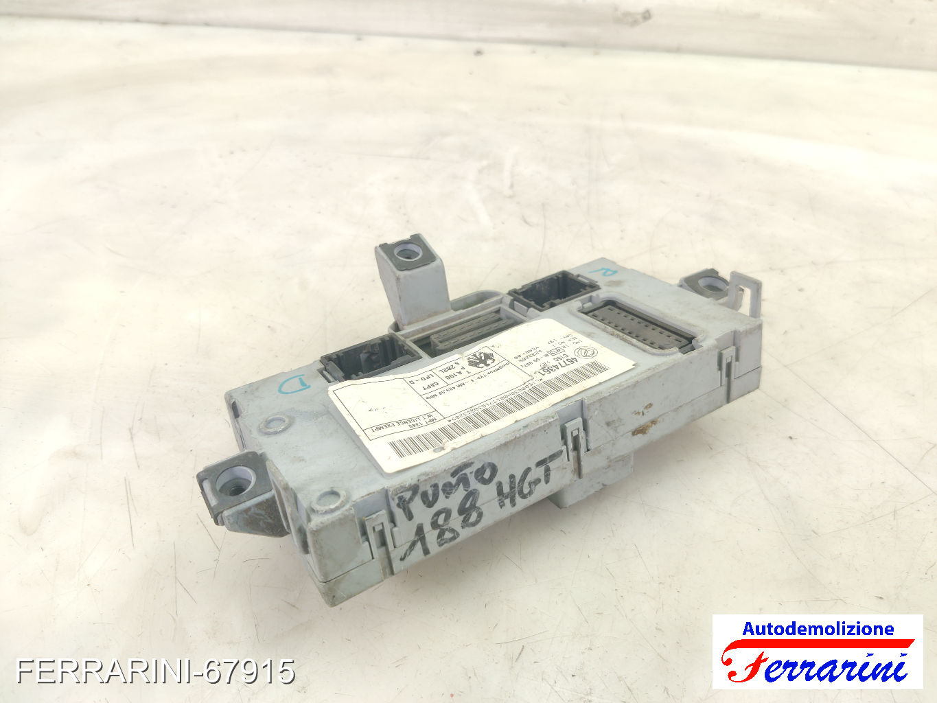 Kit Accensione FIAT PUNTO 188 1.8 130 HGT 1999-2012 46548002