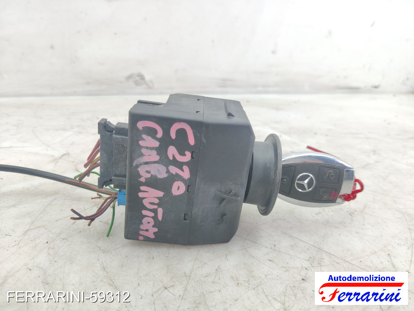 Bloccasterzo MERCEDES CLASSE C W203 2000-2007 A2095450508, 209545050810 8