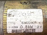 Motorino Avviamento FIAT UNO 146 60 1.1 1989-1992 63222908, C132, 31699 7