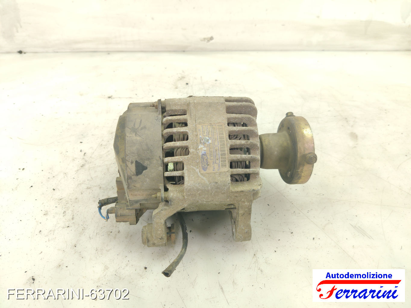 Alternatore FORD FIESTA J3, J5 1.8 D 1996-2002 YS6110300BF, YS6110300BB 8