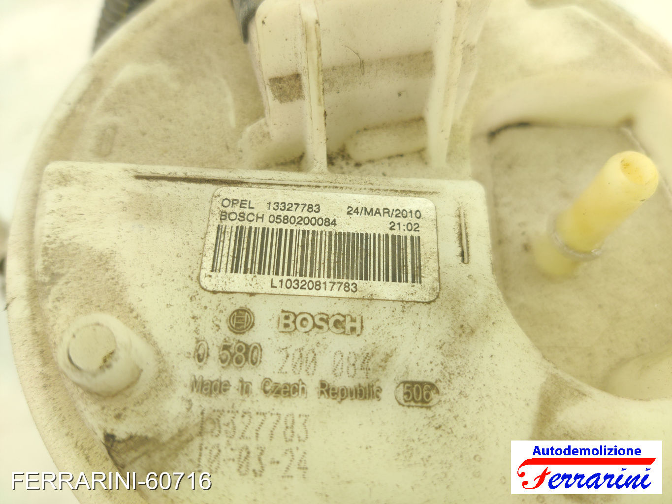 Cestello Pompa Galleggiante Serbatoio OPEL CORSA D S07 1.2 LPG 2006-2014 7