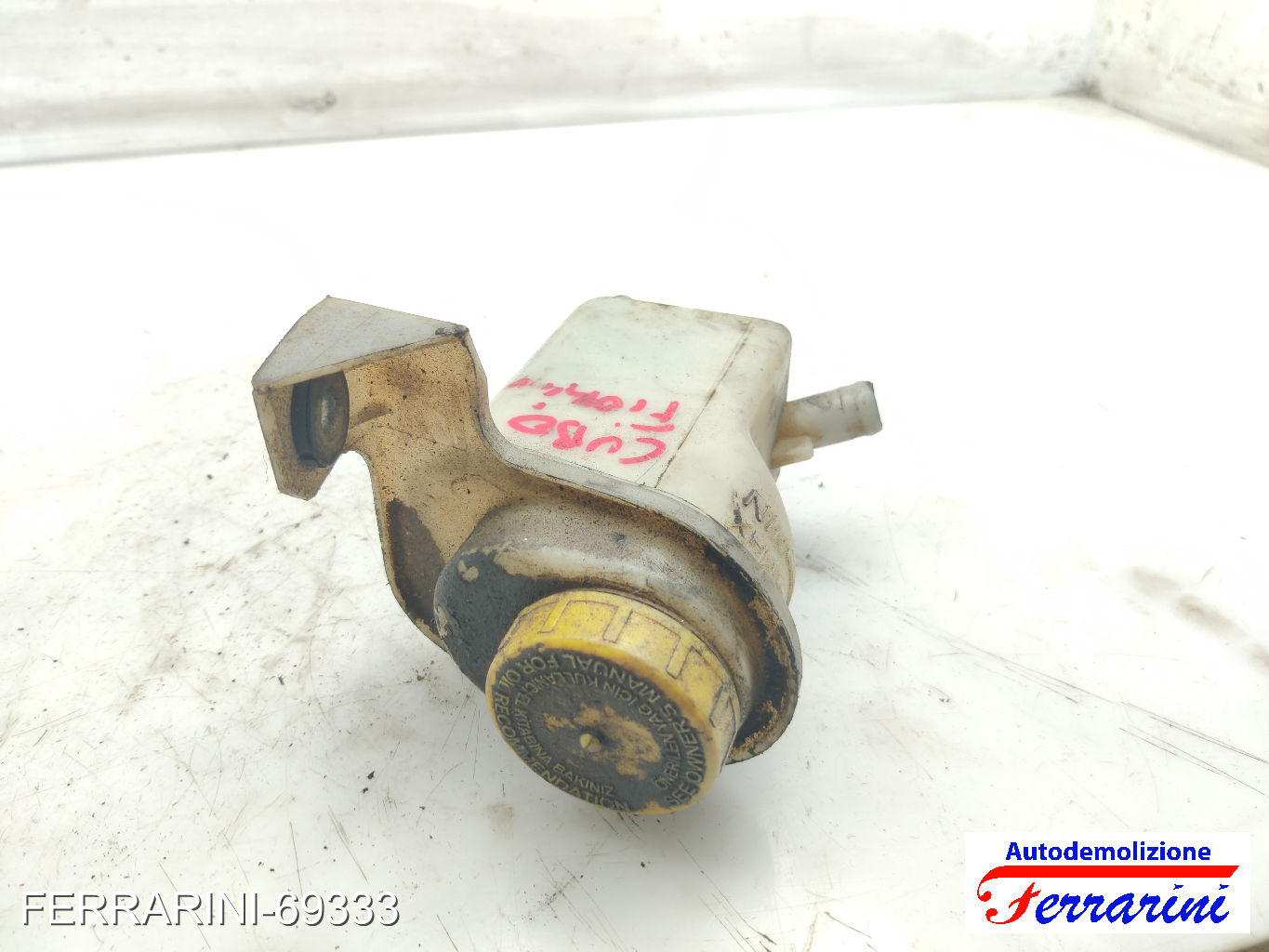 Vaschetta Servosterzo Idroguida FIAT QUBO 225 2010-2023 51958898, QUBOFIORINO 7