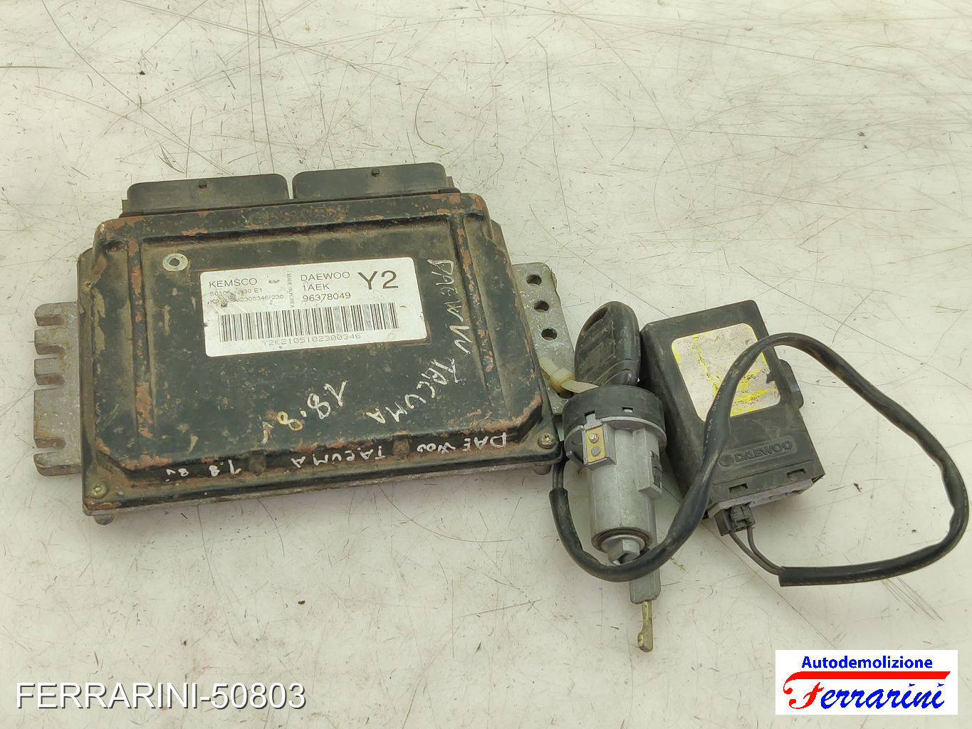Kit Accensione DAEWOO LACETTI KLAN 1.6 2004-2005 96378049