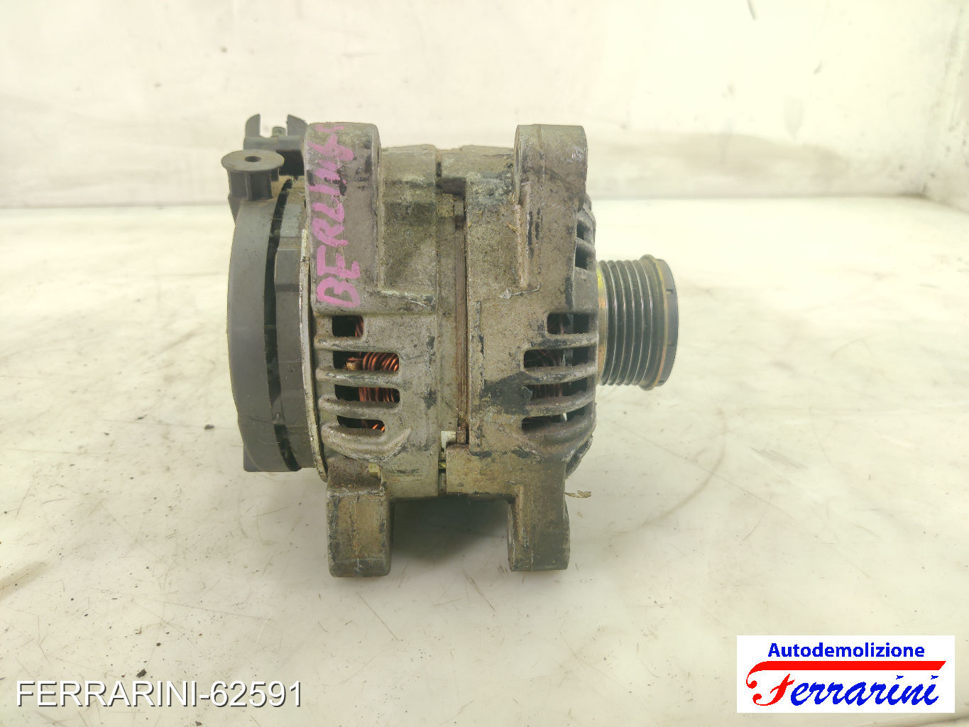 Alternatore CITROEN C3 1 FC, FN 1.6 16V HDI 2005-2009 9646321880, 5705NH