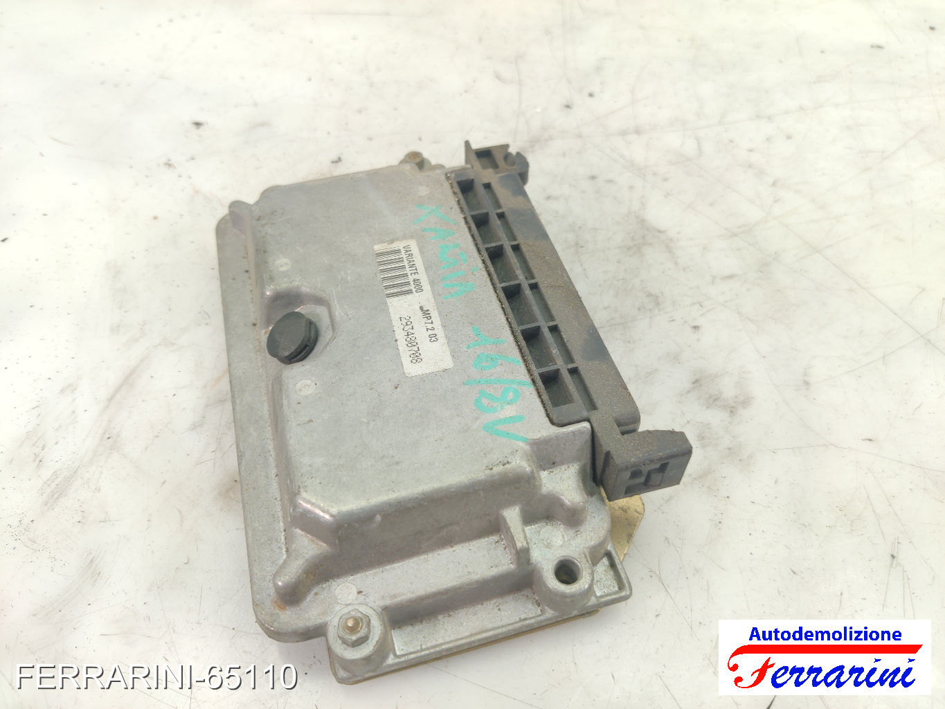 Centralina Motore CITROEN SAXO S0, S1 1.6 1996-2004 9632693880, 0261206214