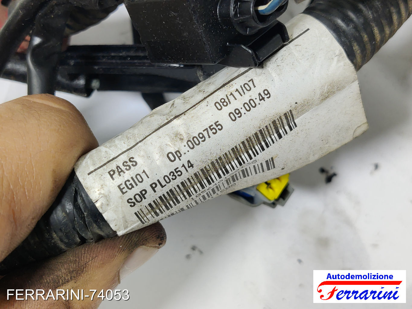 K9K Cablaggio Motore NISSAN QASHQAI 1 J10, JJ10E, NJ10 1.5 DCI 2006-2013