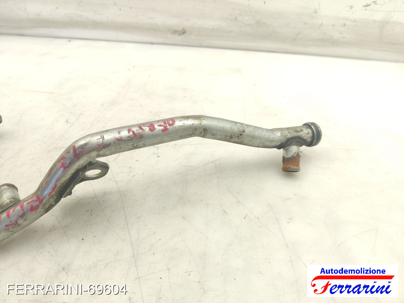 Z17DTH Tubo Acqua Motore Ferro OPEL MERIVA A X03 1.7 CDTI 2003-2010 97371496 7