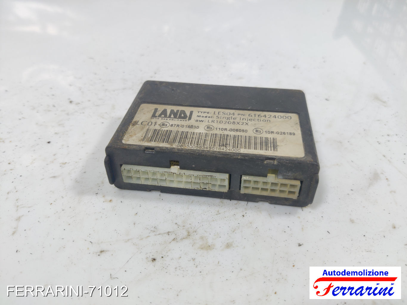 Centralina Gpl FIAT PANDA 169 1.1 2003-2012 616424000, LESU4, LR10208X2X