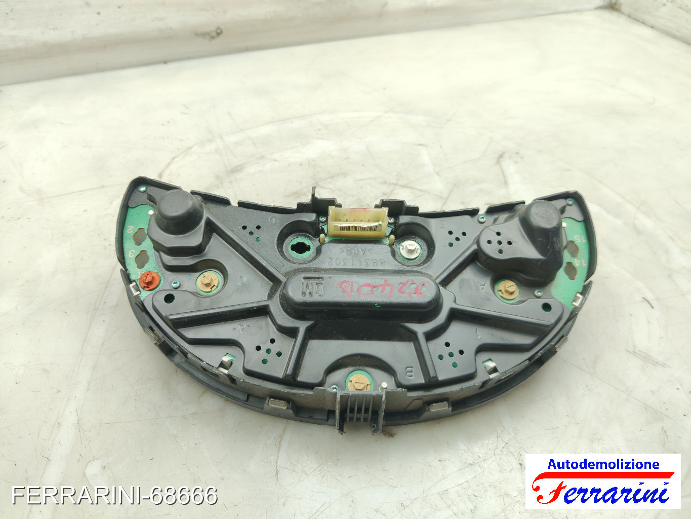 Quadro Contachilometri OPEL CORSA C X01 1.3 CDTI 2003-2009 13140231, 080903