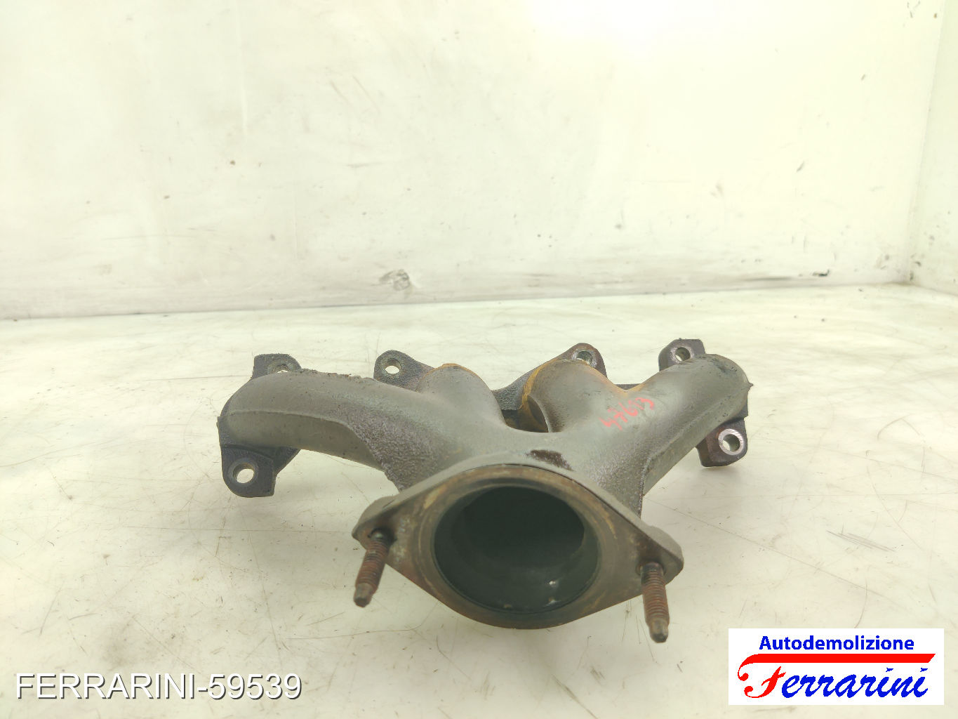 D7F Collettore Di Scarico RENAULT CLIO 2 BB, CB 1.2 1998-2010 7700107886 9