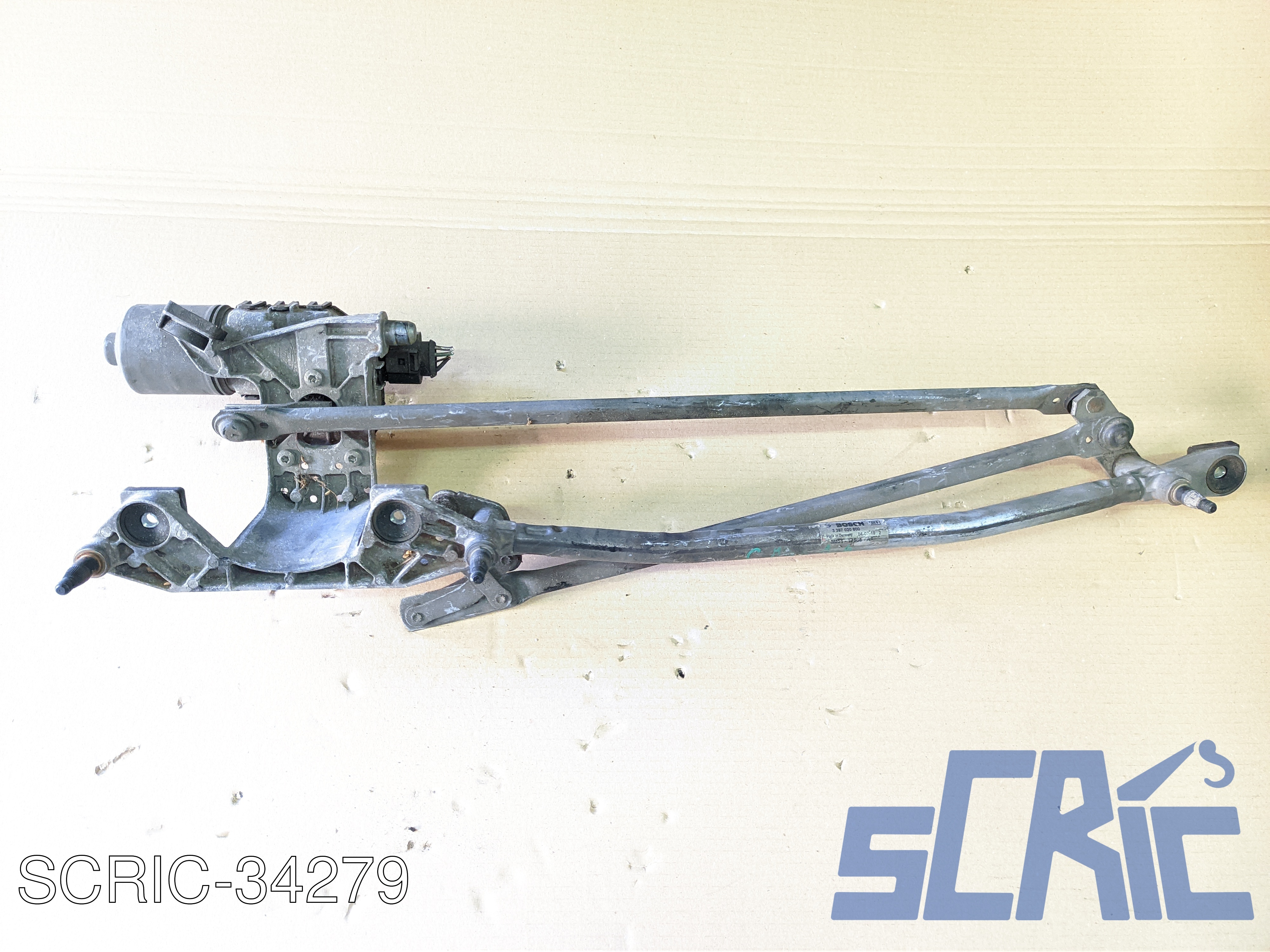 Spazzacqua Motorino Tergicristallo FORD FOCUS C-MAX DM2 2005-2007 anteriore