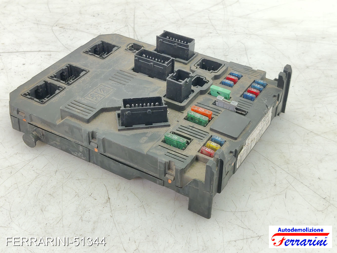 Body Computer CITROEN C3 1 FC, FN 1.1I 2002-2009 9652474480, S118085200J