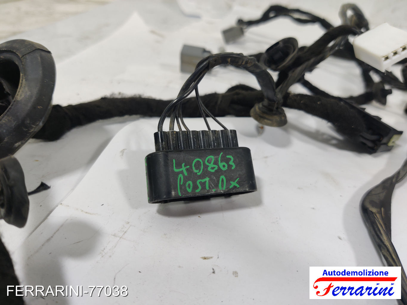 Cablaggio porta FORD EDGE 2015-2018 Retro Destra GT4T14632XDG, 614AD, M0075 6
