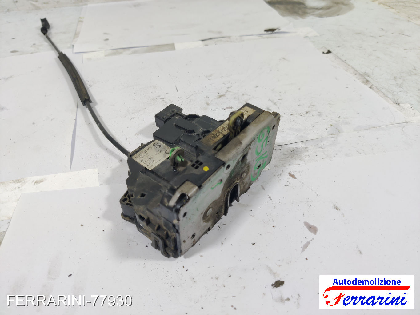 Serratura Porta FIAT GRANDE PUNTO 199 2005-2010 sinistro, sx, frontale