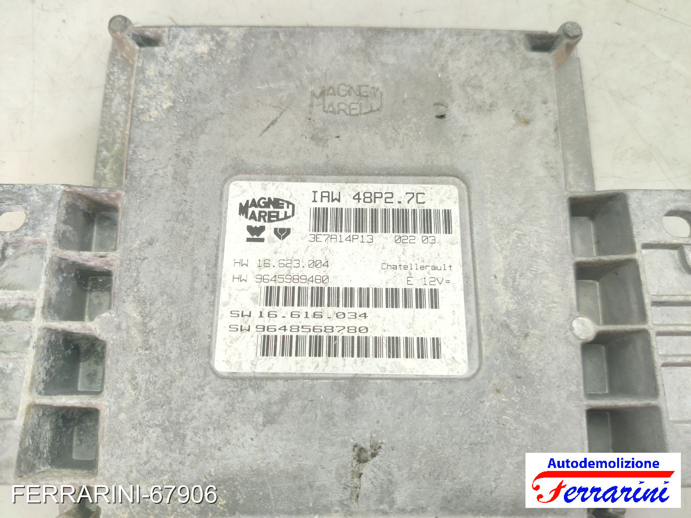 Kit Accensione CITROEN C3 1 FC, FN 1.1I 2002-2009 9648568780 11