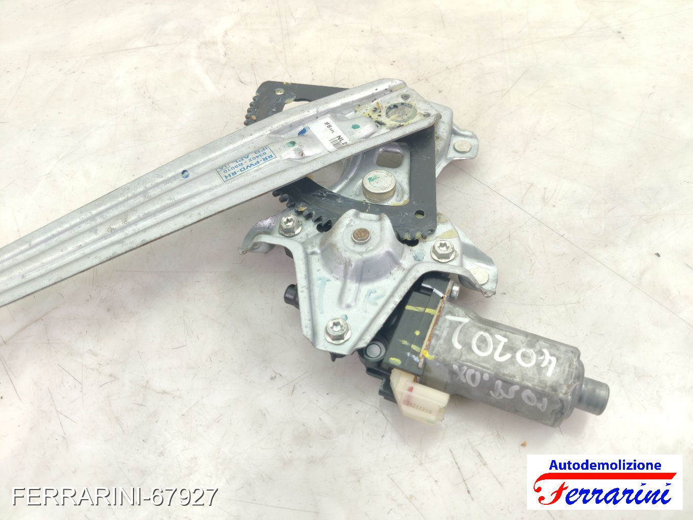 Motorino Alzavetro HYUNDAI I10 BA, IA 1.0 2013-2023 83481B9000, 9A021047