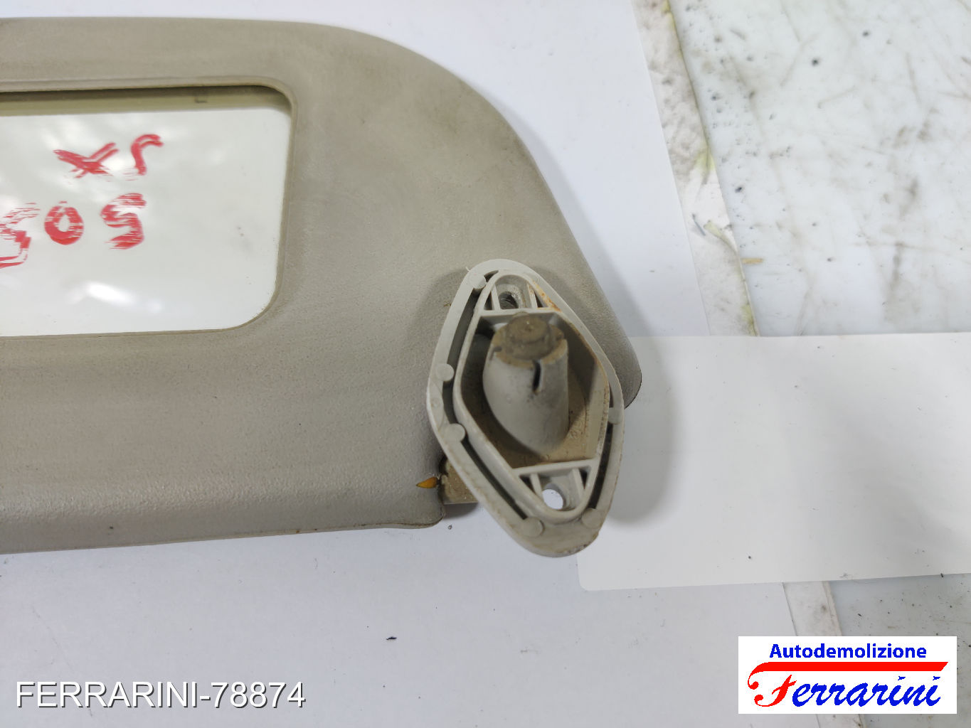 Aletta Parasole OPEL CORSA B S93 1996-2000 sinistro, sx 6