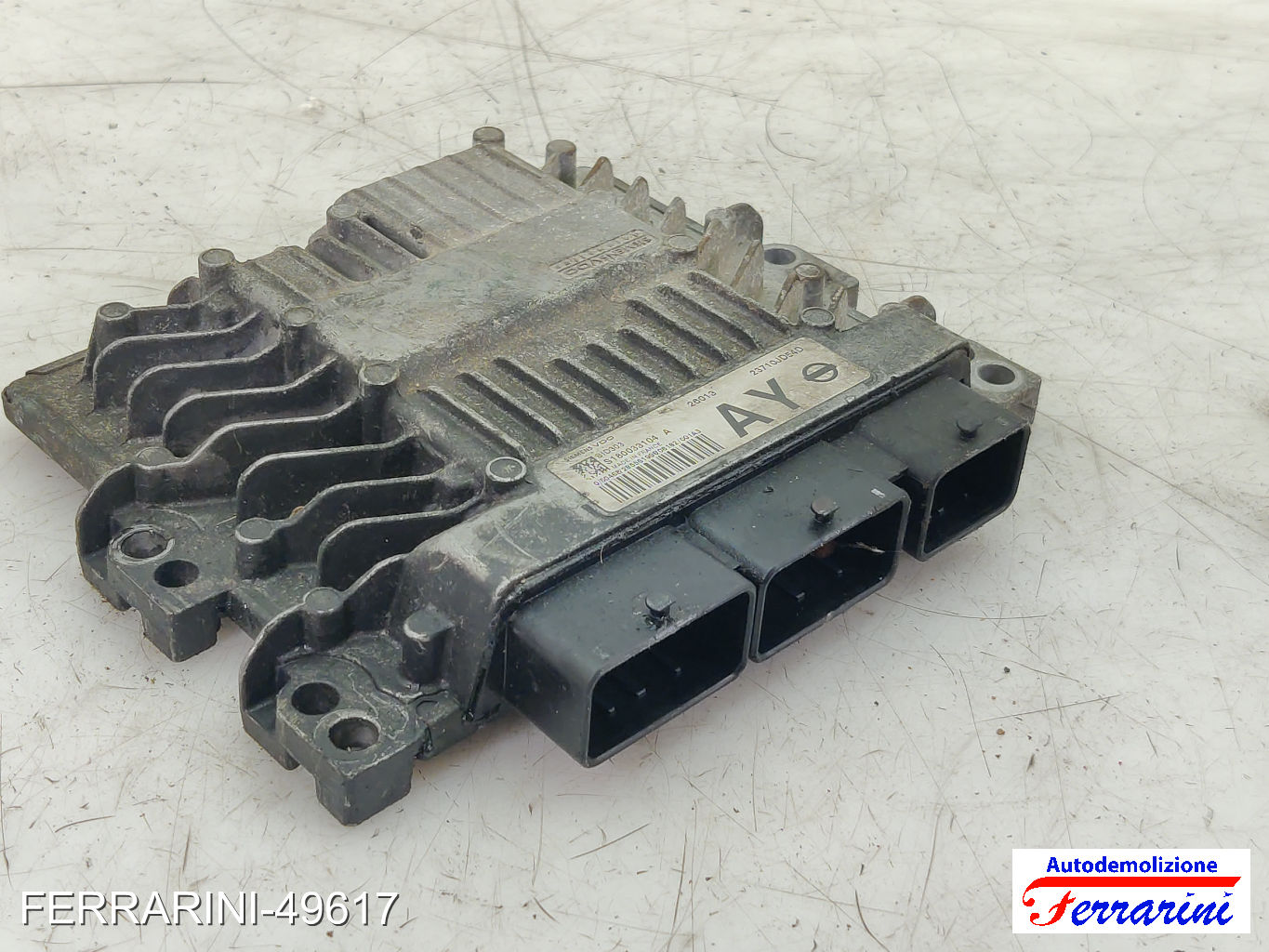 Centralina Motore NISSAN QASHQAI 1 J10, JJ10E, NJ10 1.5 DCI 2006-2013 S180033104